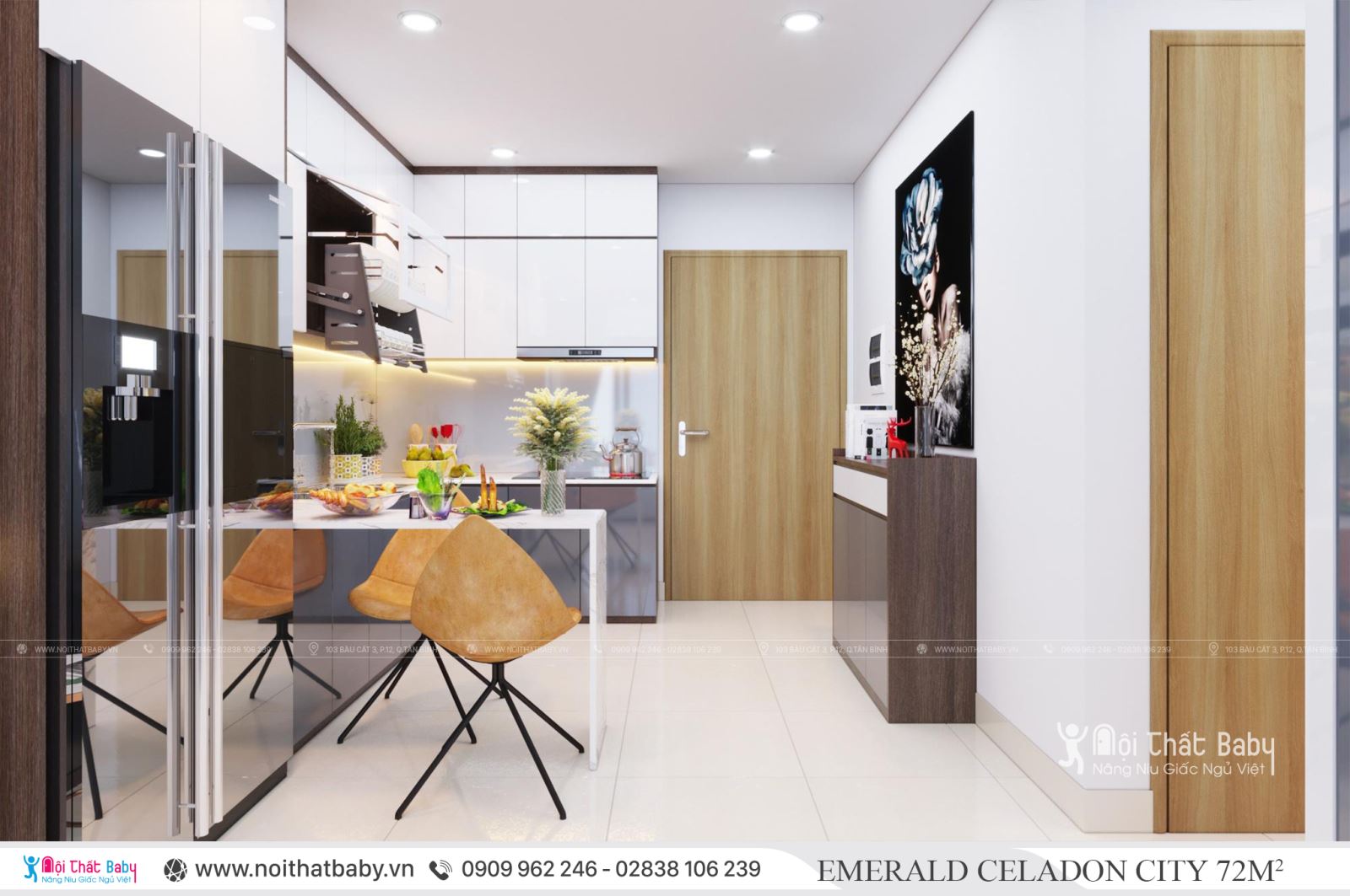Tổng hợp các mẫu thiết kế nội thất Chung cư Emerald Celadon City